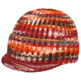 Viliona Knit Beanie with Peak by Lierys orange