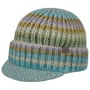Viliona Knit Beanie with Peak by Lierys mint green