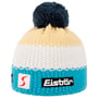 Star Skipool Kids Beanie Hat by Eisbär blue-yellow