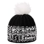 Focus Lux Crystal Skipool Beanie by Eisbär black-white
