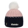 Focus Lux Crystal Skipool Beanie by Eisbär pink-white