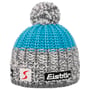 Refocus Skipool Pompom Hat by Eisbär blue-grey