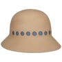 Leavida Wool Cloche Hat by bedacht beige