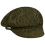 Annelie Knit Newsboy Cap by Seeberger olive