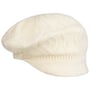 Annelie Knit Newsboy Cap by Seeberger cream white