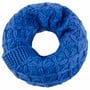 Annelie Loop Knit Scarf by Seeberger royal-blue
