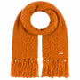 Annelie Knit Scarf by Seeberger orange