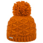 Annelie Pompom Hat by Seeberger orange