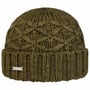 Annelie Beanie Hat with Cuff by Seeberger olive