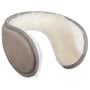 Lambswool Ear Warmers by Seeberger grey