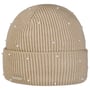 Alvana Knit Beanie Hat by Seeberger beige