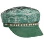 Brocade Fisherman´s Cap with Pearls by Seeberger green