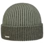 Levia Cashmere Beanie Hat by Seeberger green
