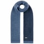 Levia Cashmere Scarf by Seeberger denim-navy