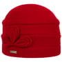Classic Uni Milled Wool Hat by Seeberger red
