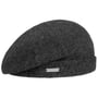 Milled Wool Beret with Cuff by Seeberger anthracite