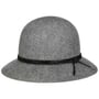 Piavesca Wool Cloche Hat by Seeberger grey