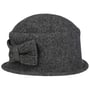 Manja Milled Wool Hat by Seeberger anthracite
