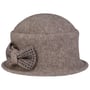 Manja Milled Wool Hat by Seeberger taupe