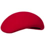 Claudette Felt Hat by Seeberger red