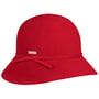 Katya Cloche Hat by Seeberger red