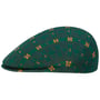 Hyper Plaid 507 Flat Cap by Kangol green