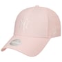 9Forty WMNS MLB Linen Yankees Cap by New Era rose