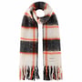 Geremy Scarf by Barts black-red