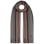 Colour Stripes Wool Scarf by Lierys anthracite