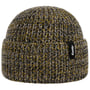 Swell Merino Beanie Hat with Cuff by Eisbär grey-yellow