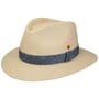 Gero Contrast Band Panama Hat by Mayser nature-blue