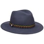 Knit Colour Band Traveller Wool Hat by Lierys blue
