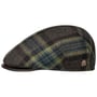 Marzio Wool Check Flat Cap Zechbauer by Mayser taupe