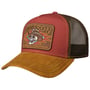 Cowboy Skull Trucker Cap by Stetson red
