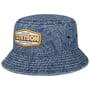 Paisley Logo Bucket Cotton Hat by Stetson blue
