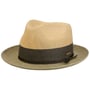 Dovito Fedora Toyo Straw Hat by Stetson nature-green