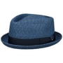 Diamond Crown Straw Hat by Lierys blue