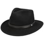 Crushable Bogart Wool Hat by bugatti black