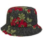 Flower Bucket Wool Hat by Gebeana anthracite