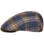 Ionio Flat Cap by Alfonso D’Este brown-blue