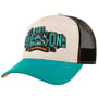 Live & Loud Trucker Cap by Stetson petrol blue