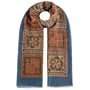 Lorava Wool Summer Scarf by Stetson blue-green