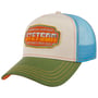 Lightning Trucker Cap by Stetson green-blue