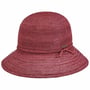 Crochet Raffia Women’s Hat by Stetson raspberry