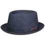Danvick Denim Pork Pie Hat by Stetson denim-navy