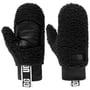 Faux Teddy Fur Mittens by UGG black