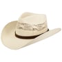 Western Vented Toyo Straw Hat by Stetson cream white