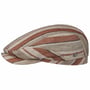 Chesterton Linen Flat Cap by Lierys beige-red