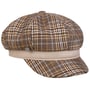 Manija Cotton Newsboy Cap by Lierys brown-beige