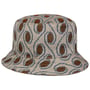 Spacey Bucket Cotton Hat by Lierys beige-blue